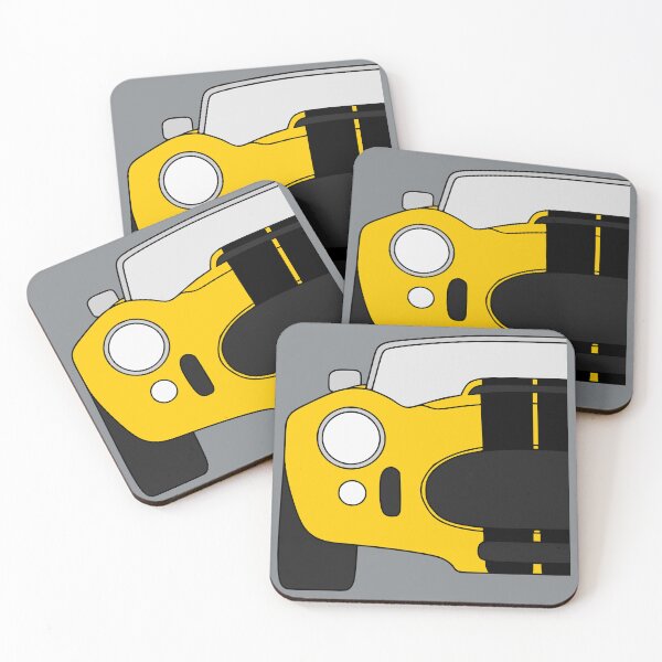 Item preview, AC Cobra 427 Shelby Cobra yellow black stripes color designed and sold by EdimDesign.
