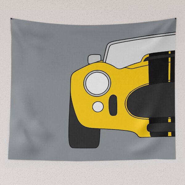 Item preview, AC Cobra 427 Shelby Cobra yellow black stripes color designed and sold by EdimDesign.