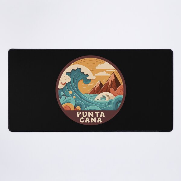 Item preview, Punta Cana Dominican Republic Retro Wave Emblem designed and sold by KrisSidDesigns.