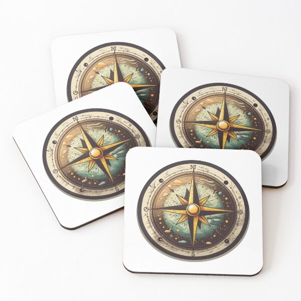 Item preview, Compass Illustration designed and sold by pathsofmeaning.