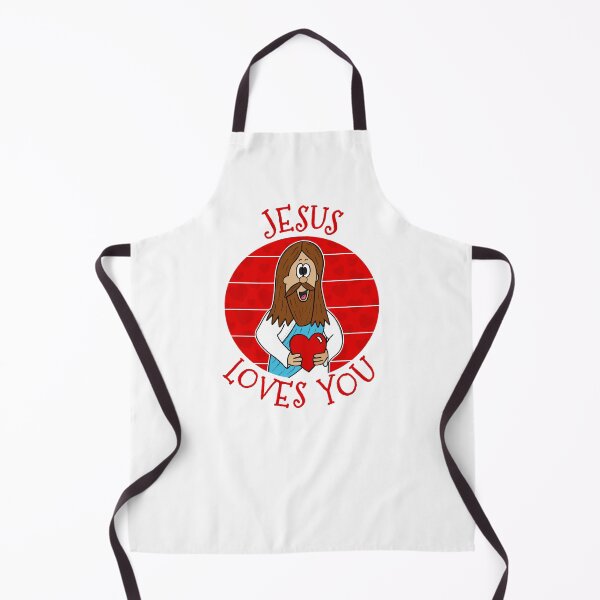 Aperçu de l'œuvre Église chrétienne Jésus vous aime la Saint-Valentin créée et vendue par doodlerob.
