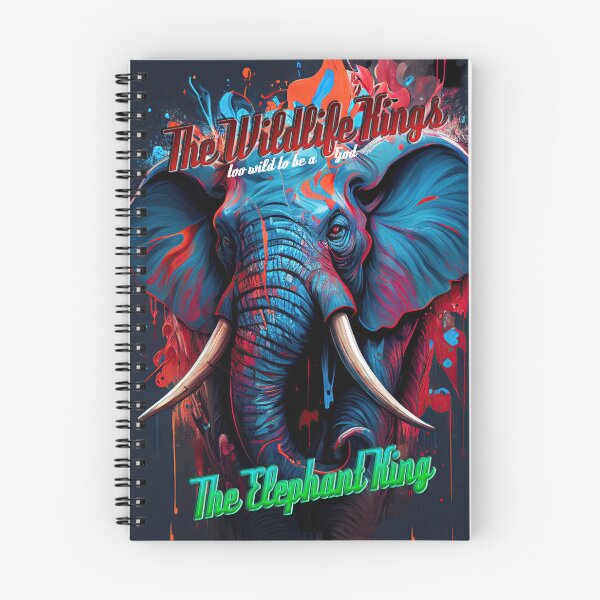 Artikelvorschau, Graffit Elephant Portrait entworfen und verkauft von Earth Celebration Designs.