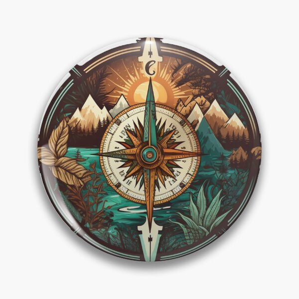 Item preview, Beautiful Compass Design designed and sold by pathsofmeaning.