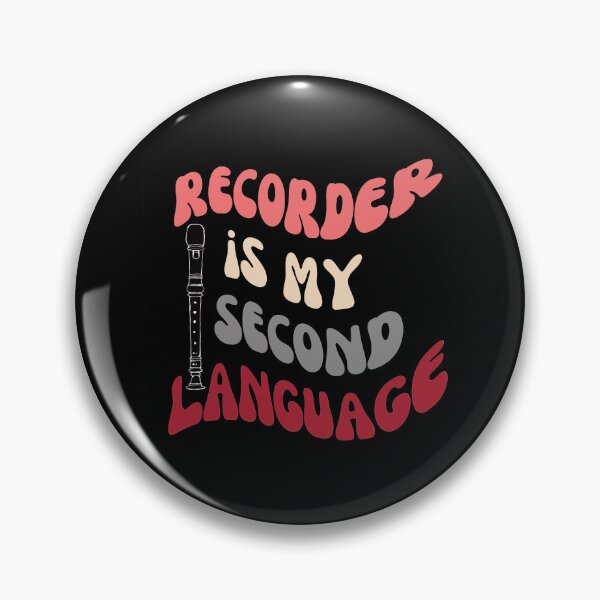 Item preview, Recorder is my second language designed and sold by piesdesignart.