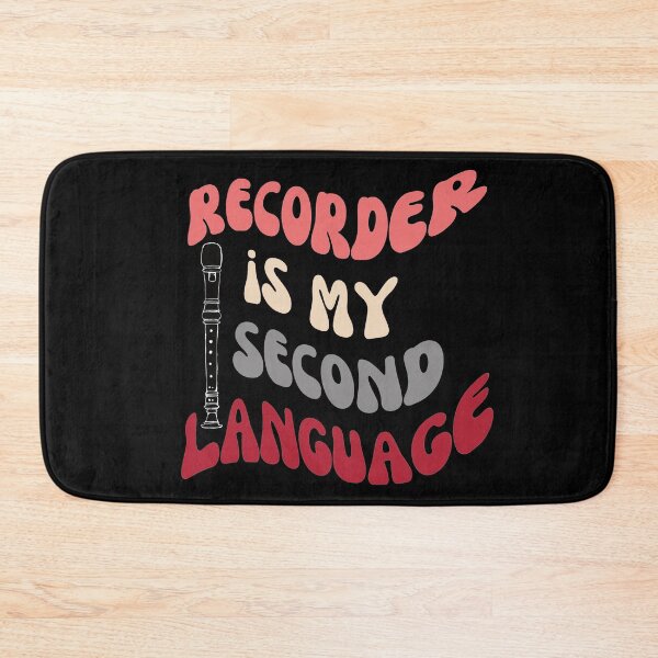 Item preview, Recorder is my second language designed and sold by piesdesignart.
