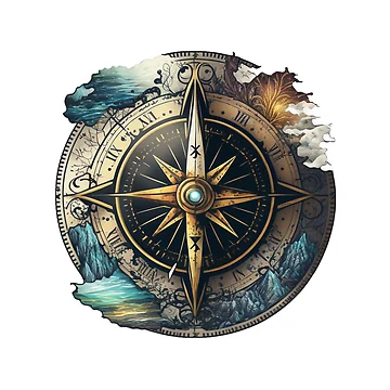 Artwork thumbnail, Mistic Compass by pathsofmeaning