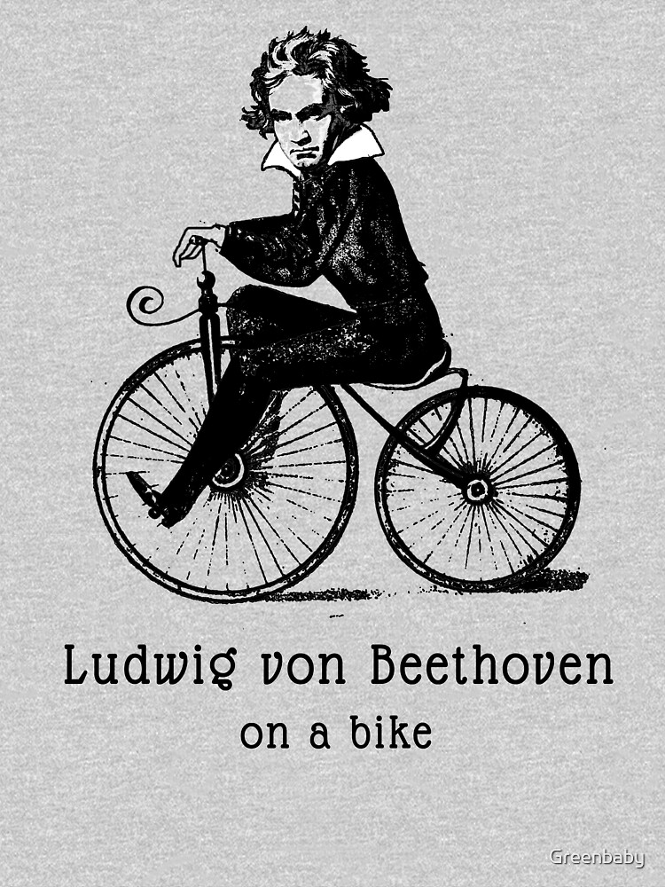 Beethoven on a Bicycle by Greenbaby
