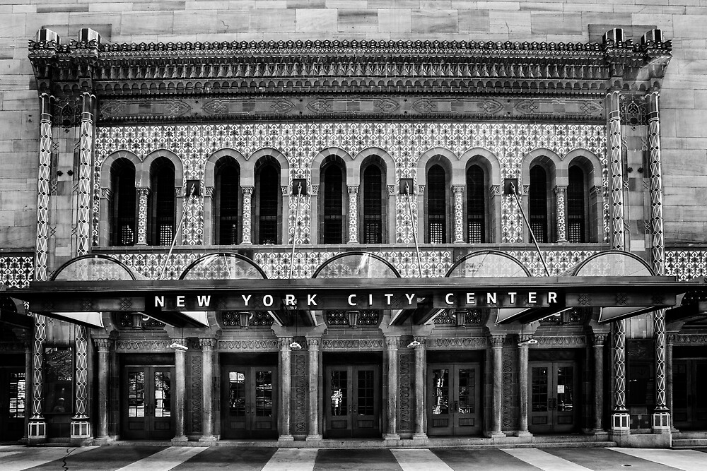 "New York City Center." by Dave Hare Redbubble