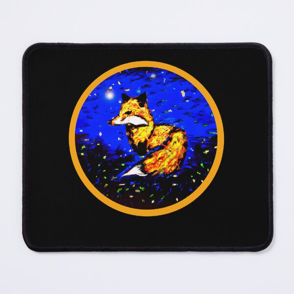 Item preview, Starry Night Fox, Funny Fox, Fox Lover, Fox Mom, Fox Dad designed and sold by smartrocket.
