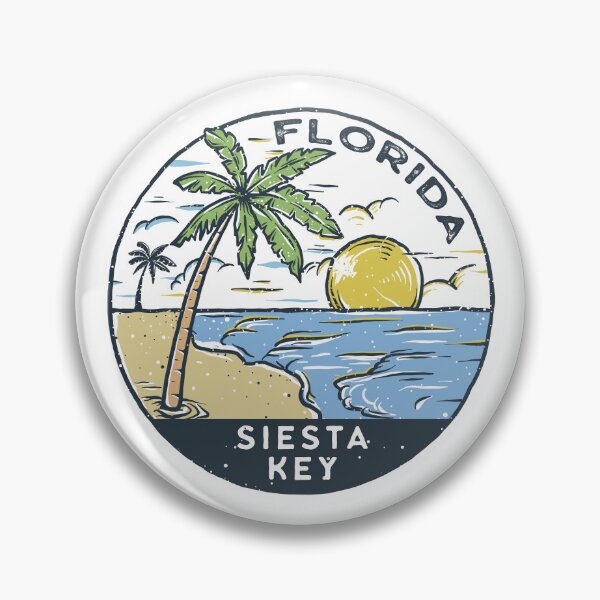 Item preview, Siesta Key Florida Vintage designed and sold by KrisSidDesigns.