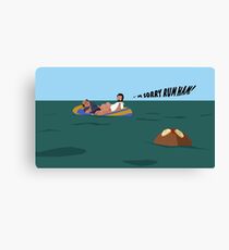 The Death of Rum Ham Canvas Print