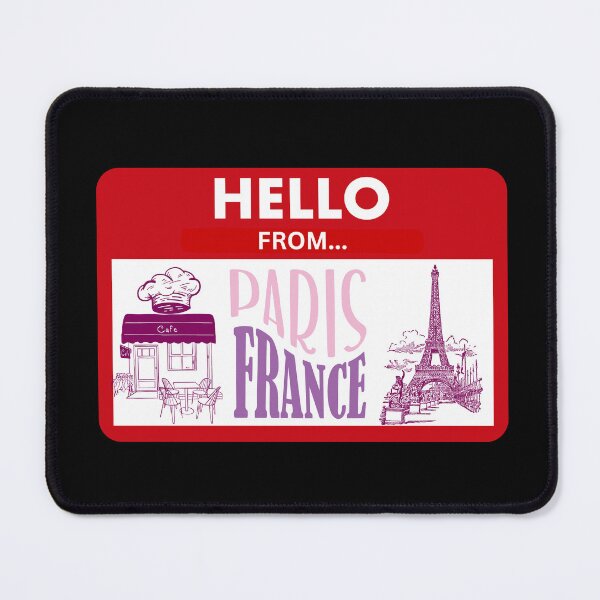 Item preview, Hello from Paris France 02 designed and sold by shopitravel.