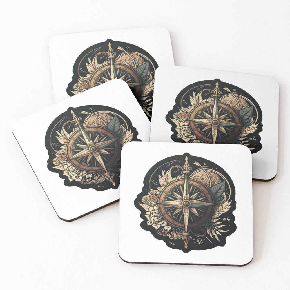 Item preview, Coasters (Set of 4) designed and sold by pathsofmeaning.