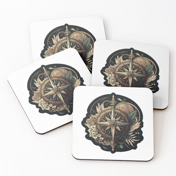 Item preview, Illustration Compass designed and sold by pathsofmeaning.