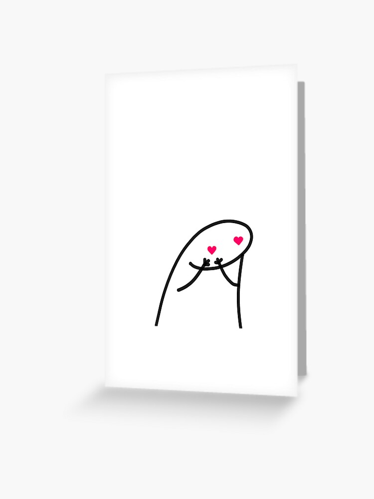 Set of Flork meme stickers | Greeting Card