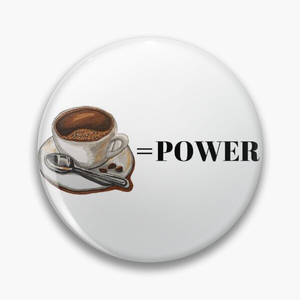 Item preview, Coffee gives me power  designed and sold by ClauCollado.