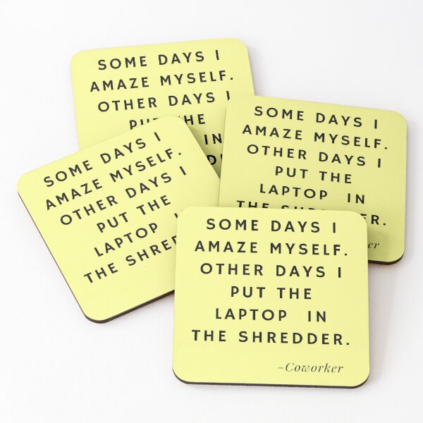 Item preview, Best Coworker Ever Quotes about greatness (Yellow) designed and sold by nipanee.