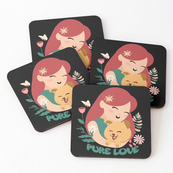 Item preview, Pure Love Dog mom, Nature and Animal Lovers Gift designed and sold by InkyGenies.