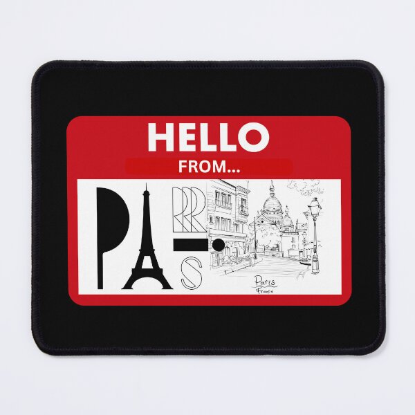 Item preview, Hello from Paris France 03 designed and sold by shopitravel.