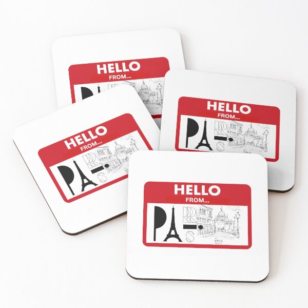 Item preview, Hello from Paris France 03 designed and sold by shopitravel.