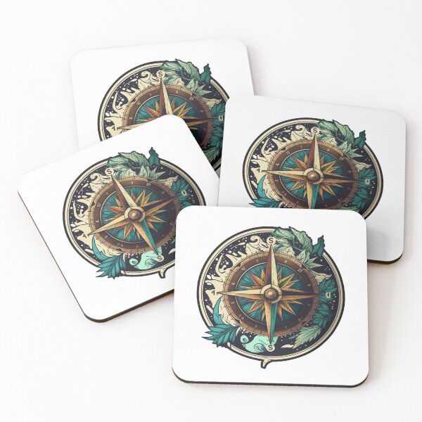 Item preview, Compass Illustration designed and sold by pathsofmeaning.