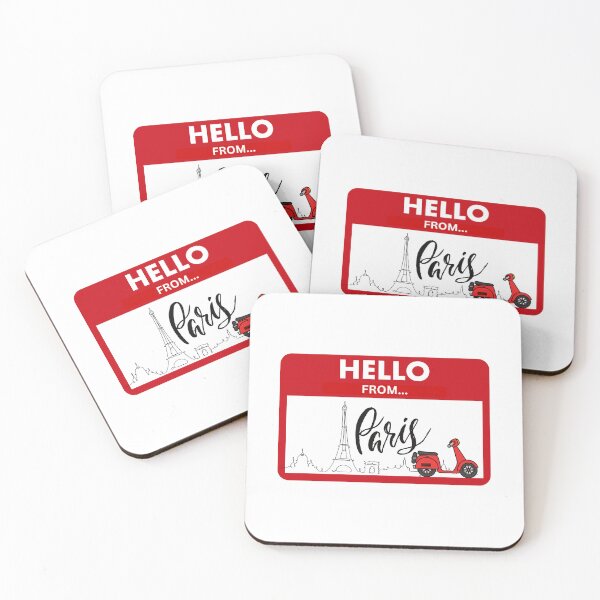 Item preview, Hello from Paris France 04 designed and sold by shopitravel.