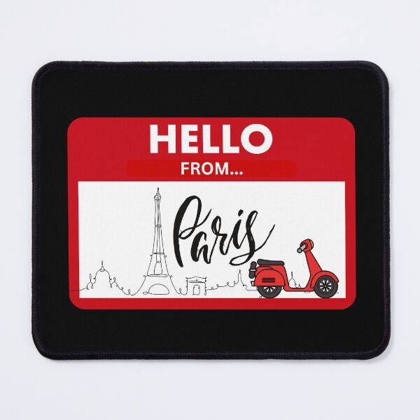 Item preview, Hello from Paris France 04 designed and sold by shopitravel.