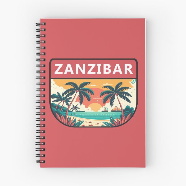 Item preview, Zanzibar Tanzania Retro Emblem designed and sold by KrisSidDesigns.