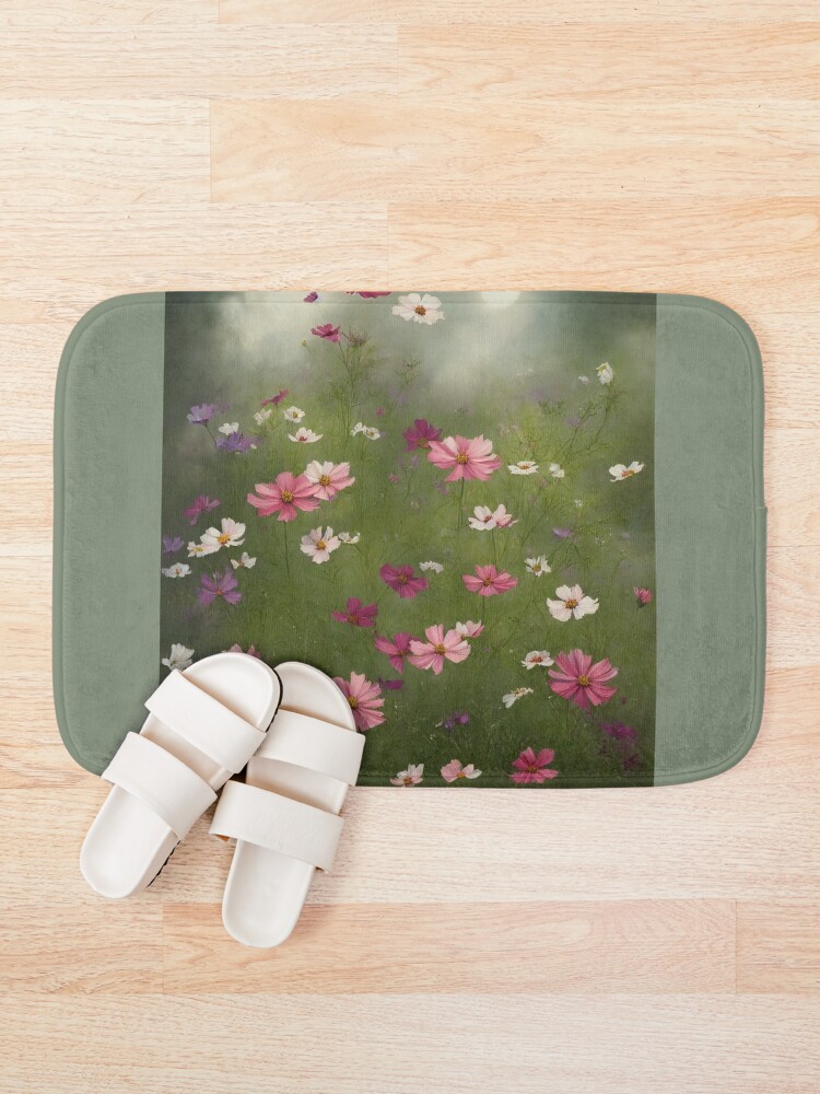 Thumbnail 1 of 6, Bath Mat, October Cosmos designed and sold by AHeustis.