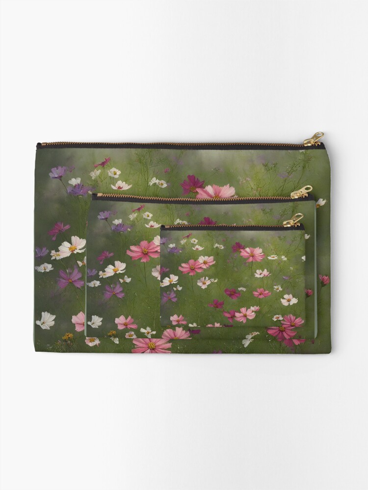 Thumbnail 2 of 4, Zipper Pouch, October Cosmos designed and sold by AHeustis.