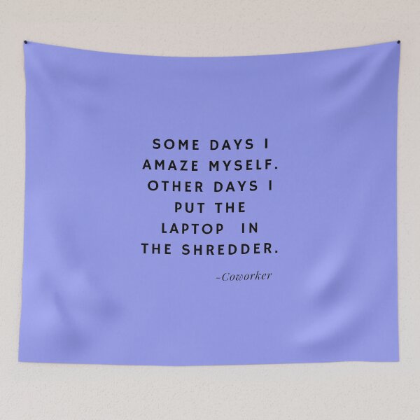 Item preview, Best Coworker Ever Quotes about greatness (Blue) designed and sold by nipanee.