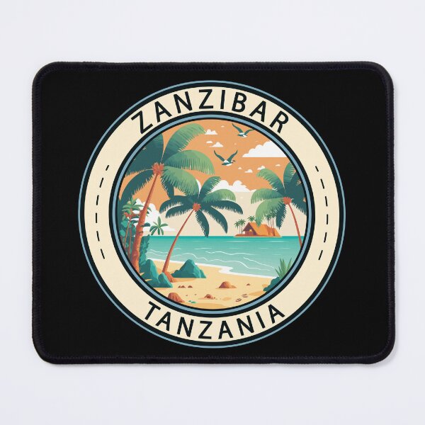 Item preview, Zanzibar Tanzania Hut Badge designed and sold by KrisSidDesigns.