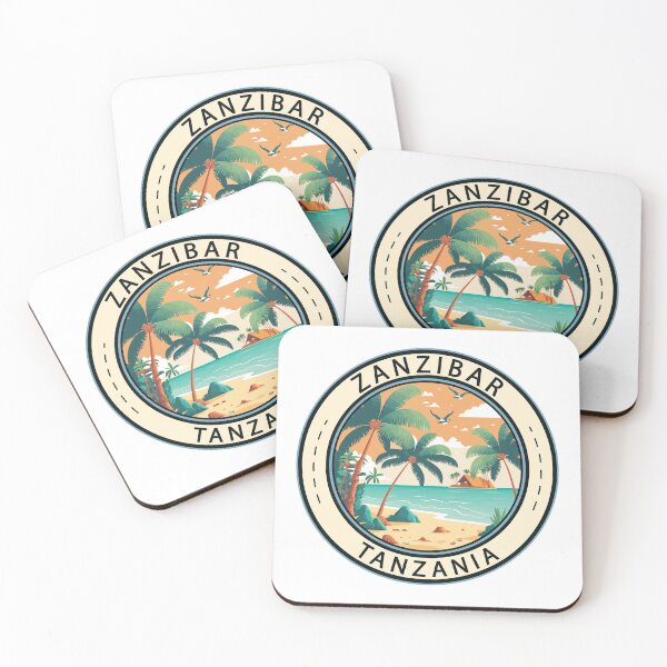 Item preview, Zanzibar Tanzania Hut Badge designed and sold by KrisSidDesigns.