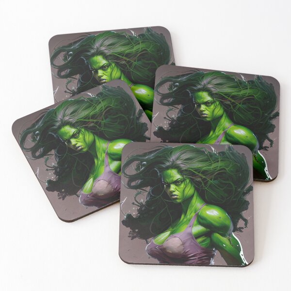Item preview, Green Muscle Woman - Woman Power designed and sold by The-Dark-Art.