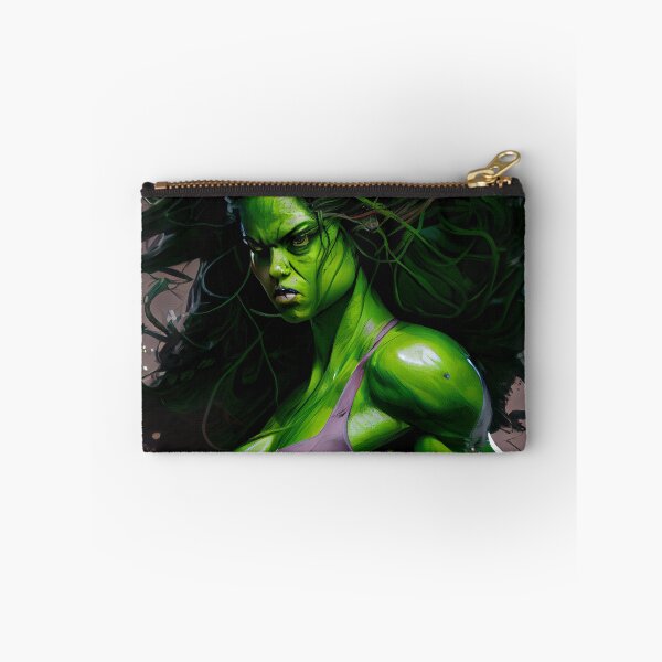 Artikelvorschau, Grüne Muskelfrau - Frauenpower entworfen und verkauft von The-Dark-Art.