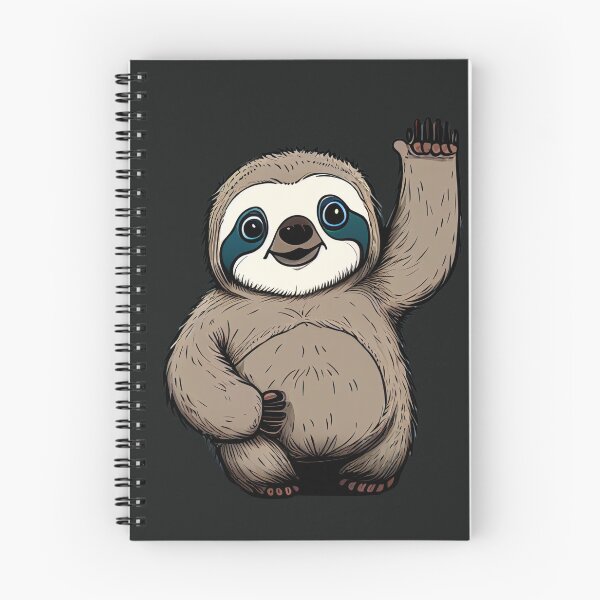 Item preview, Waving Sloth designed and sold by colorexz.