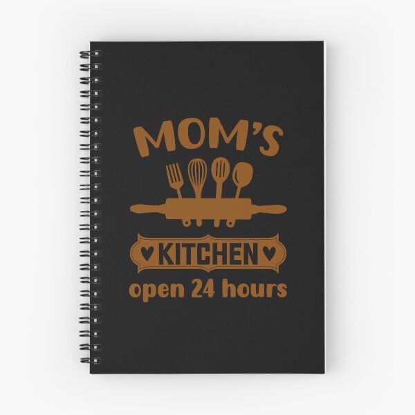Item preview, Mom's Kitchen Open 24 Hours, Funny Kitchen Quote, Cooking Quote, Cooking Mama designed and sold by DesignHouse07.
