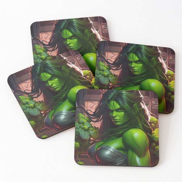 Item preview, Green Muscle Woman - Woman Power designed and sold by The-Dark-Art.