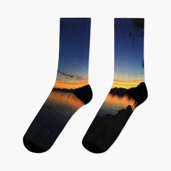 Item preview, Sunset over a Lake designed and sold by Taceo10.