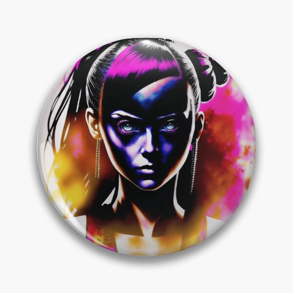 Item preview, Inkpunk girl artwork 41 designed and sold by PunkerLazar.