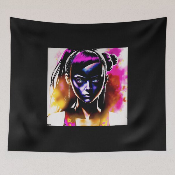 Item preview, Inkpunk girl artwork 41 designed and sold by PunkerLazar.