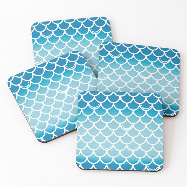 Item preview, Ocean Blue Dragon Scales  designed and sold by Kailuuart.