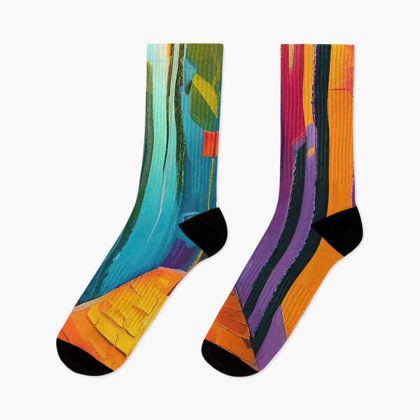 Item preview, Colourful Narrow Street at Night designed and sold by Arkneer.