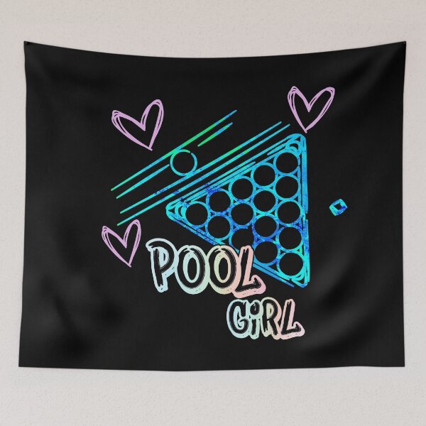 Item preview, Pool Billiard Girl cool Gift for female Player designed and sold by Kalli-design.