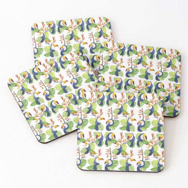 Item preview, toucans pattern designed and sold by Luilustra.