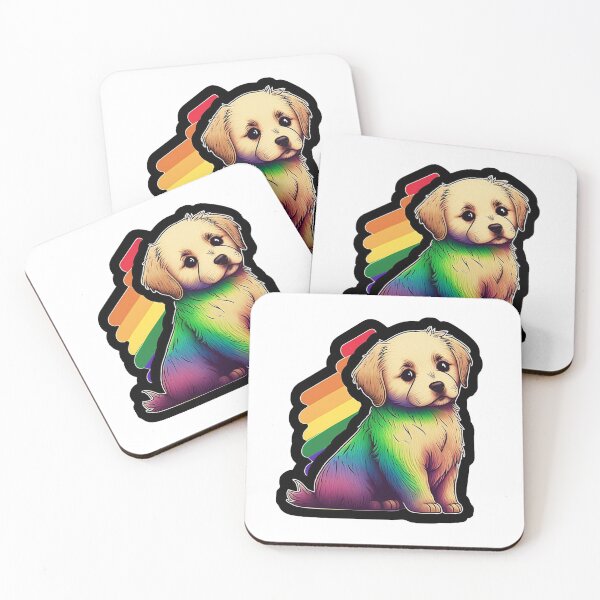 Item preview, LGBTQ Pride Dog designed and sold by pathsofmeaning.