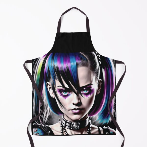 Item preview, Inkpunk girl artwork 42 designed and sold by PunkerLazar.
