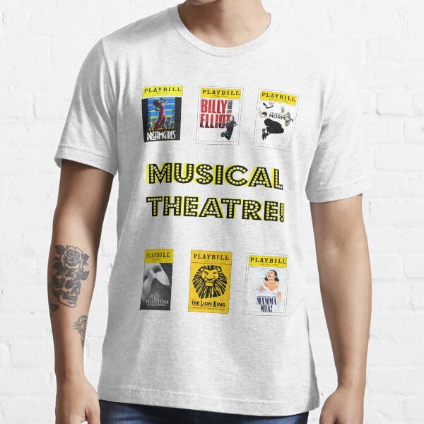 "Musical Theatre" Tshirt for Sale by BethM93 Redbubble musical t