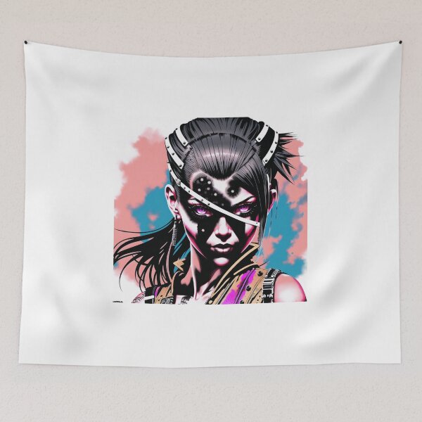 Item preview, Inkpunk girl artwork 44 designed and sold by PunkerLazar.