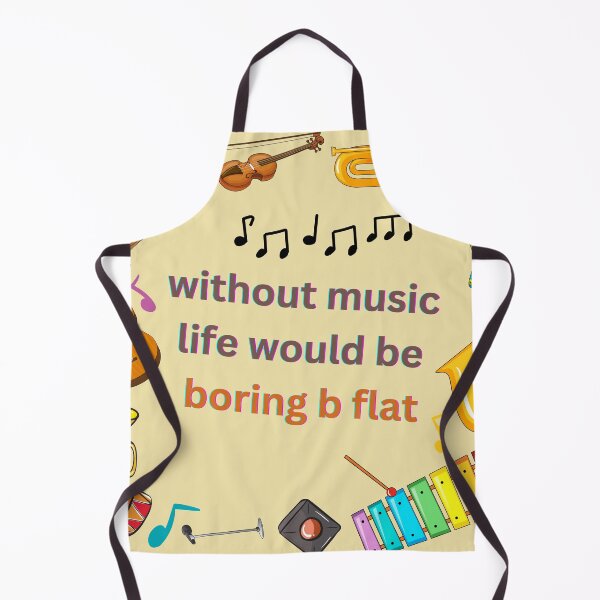 Item preview, without music life would be boring b flat designed and sold by LGMmugsdesign.